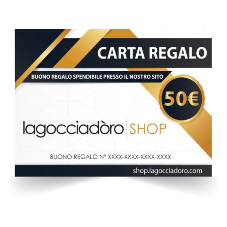 gift card 50 lagocciadoro2